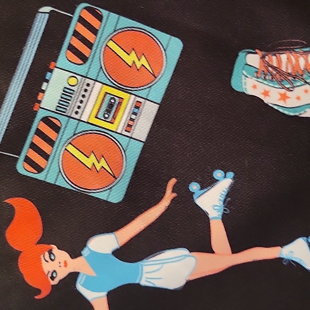 Lindy Bop roller skate 80s retro dress Audrina size 6 EUC - Picture 8 of 8